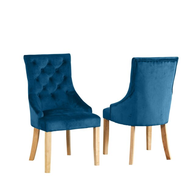 Ravenna Velvet Dining Chairs - Set of 2