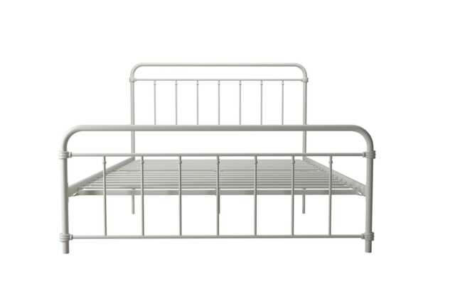 Wallace Metal Bed White, King Size