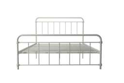 Wallace Metal Bed White, King Size