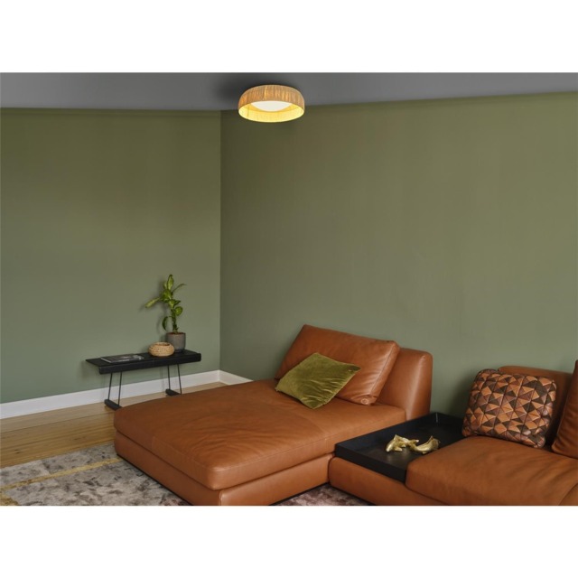 Osram Decor Bamboo Paper Ceiling Light LED 500mm E27 2700lm 28W 3000K Warm Light Brown Brown 1