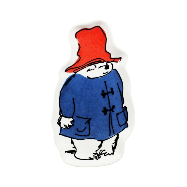 Paddington Bear Shaped Ceramic Trinket Dish White 18cm