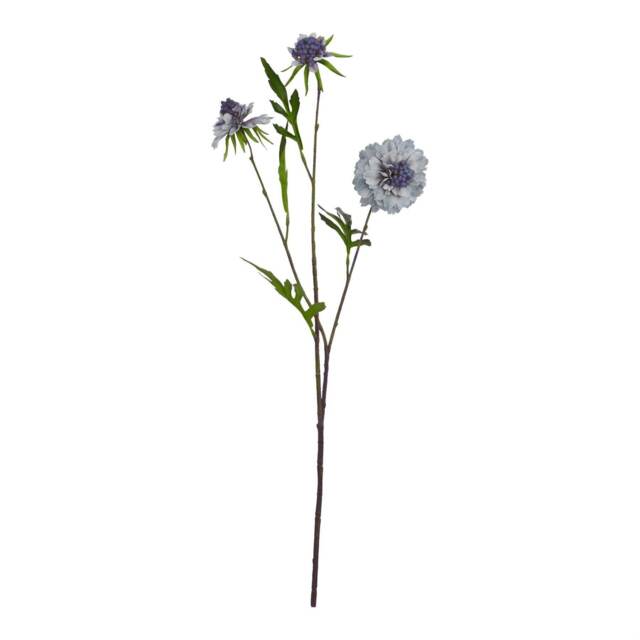 Hill Interiors The Natural Garden Collection Scabious Stem Artificial Plant - Blue - One Size
