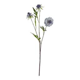 Hill Interiors The Natural Garden Collection Scabious Stem Artificial Plant - Blue - One Size