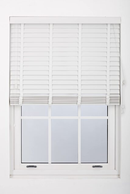 Made to Measure Faux Wood Venetian Blinds with Tape (W)150cm x (L)150cm