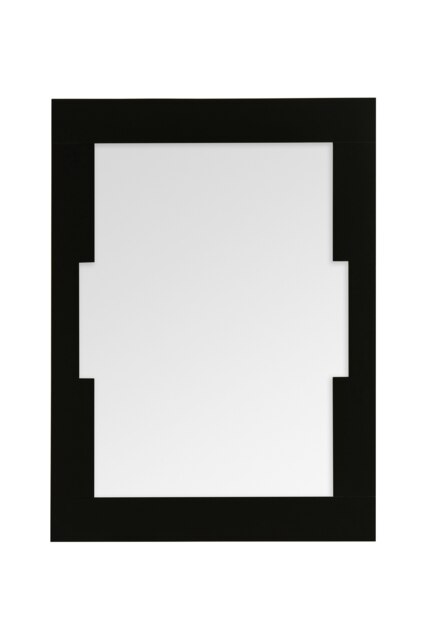 Osaka Wall Mirror Black