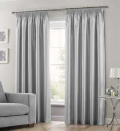 Intimates Faux Silk Pencil Pleat Curtains