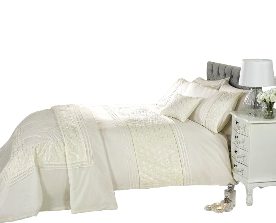 Everdean Cushion Cover Filled Boudoir Cream 50 x 30 cm 1