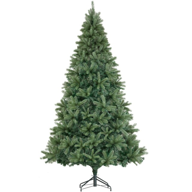 Christmas Tree Prancer - artificial tree in green, injection moulded needles Green green 7ft 1