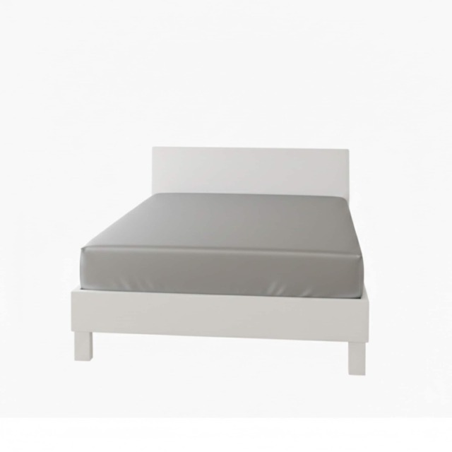 Polycotton Fitted Sheet Extra Deep 40cm Skirt Easy Care Silver Double