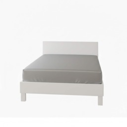 Polycotton Fitted Sheet Extra Deep 40cm Skirt Easy Care Silver Double