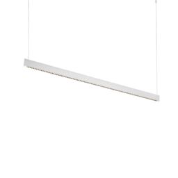 Steel Accent LED Bar Pendant Ceiling Light White 3000K