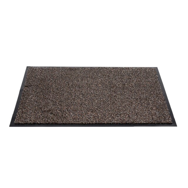 Sentry Barrington Cotton Washable Mat 20 x 33'' Dark Brown - One Colour - One Size