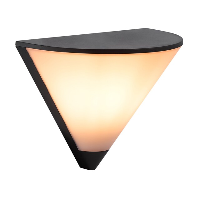 Nordlux Noorstad Outdoor Wall Light Black Plastic Solar E27 Sensor Dark Sky - Mains Powered, IP44 Black Black