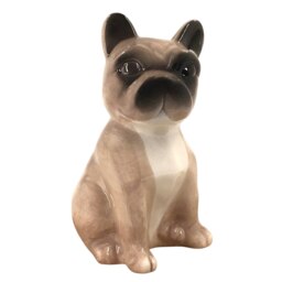 French Bulldog Dog Shaped Ceramic Money Box Piggy Bank