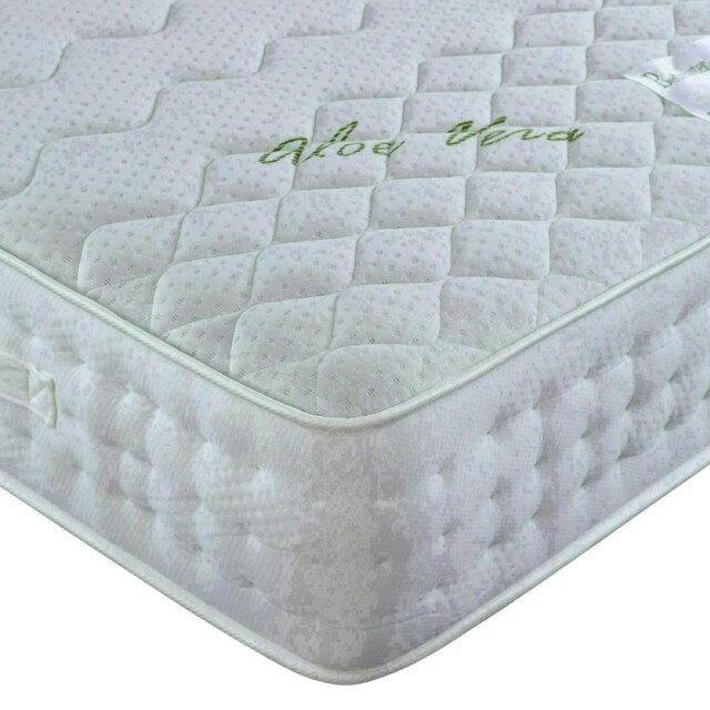 Aloe Vera Pocket Sprung Memory Foam Mattress Single