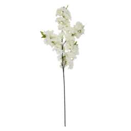 Hill Interiors Cherry Blossom Artificial Flower - White - One Size