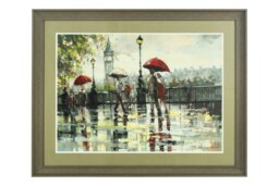 City Framed London Wall Art Multi