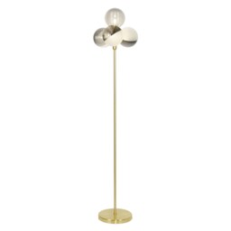 BHS Paisley Floor Lamp, Antique Brass