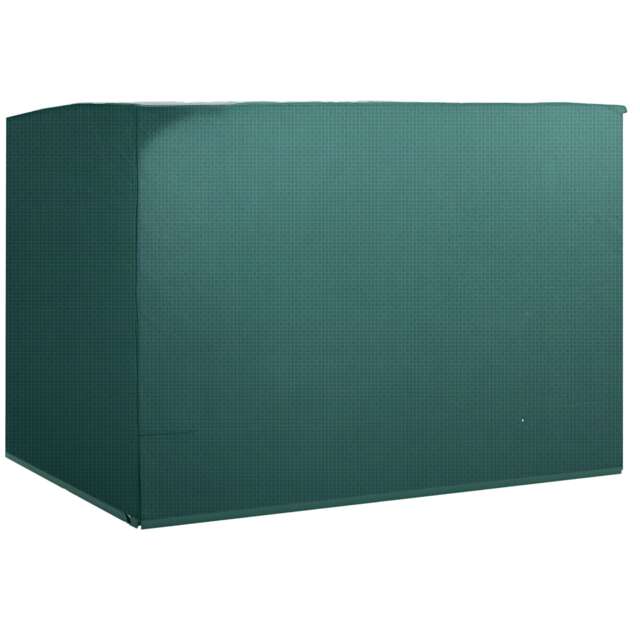 Outsunny Patio Swing Chair Cover Garden Furniture Protector 215x155x150cm Green Green Dark Green