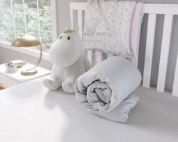 Anti Allergy 9.0 Tog Warm Soft Touch Microfibre Cot Bed Duvet White