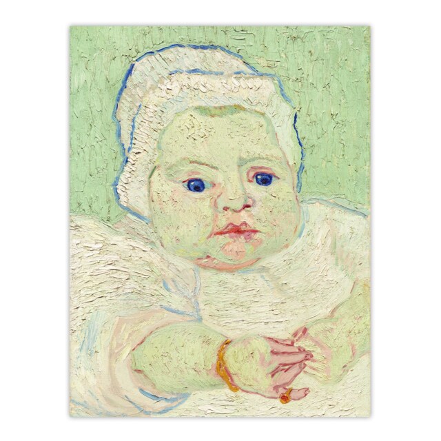 "Roulins Baby Portrait Van Gogh Vintage Huge Wall Art Poster Print 24X32"""