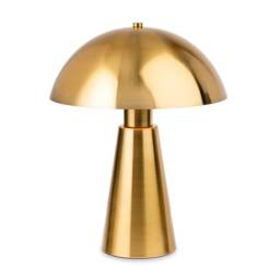 Crown Dome Table Lamp Brushed Brass 1xE27