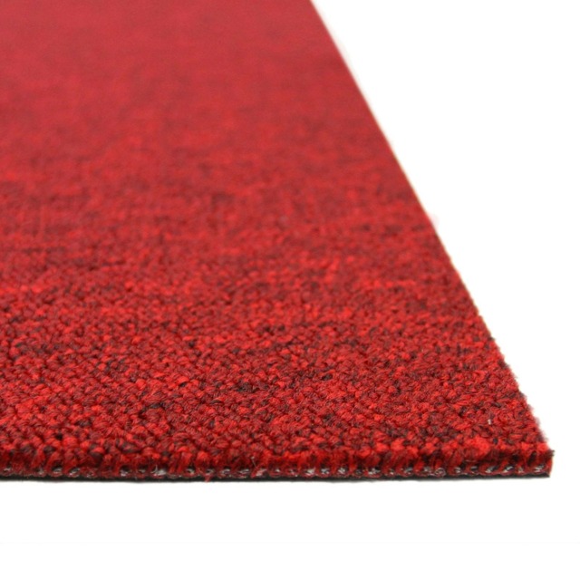 40 x Carpet Tiles 10m2 / Scarlet Red Red