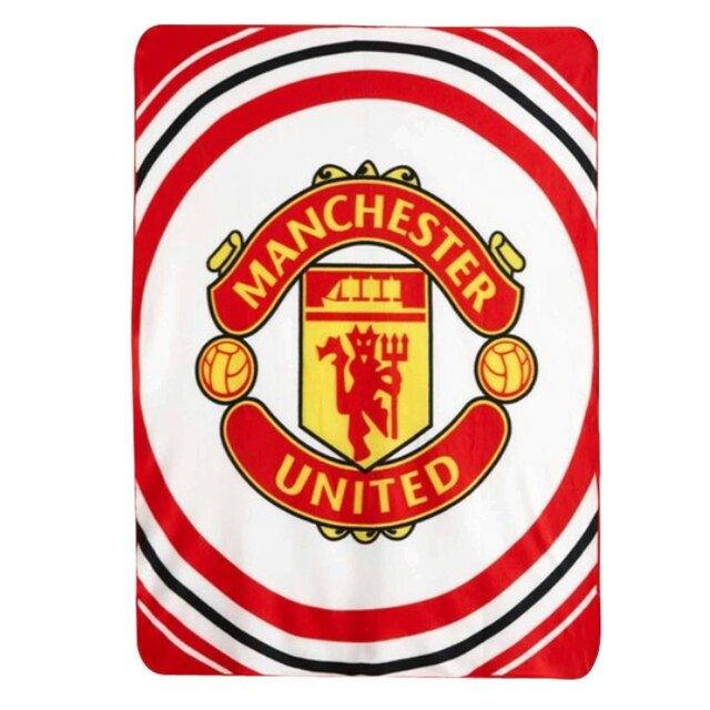 Manchester United FC Pulse Fleece Blanket Red