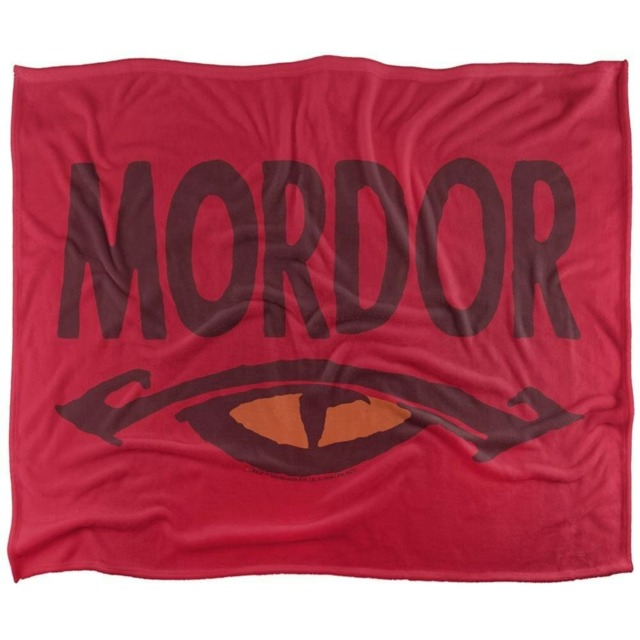 Lord Of The Rings Mordor Blanket - Multicoloured - One Size