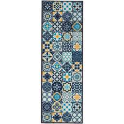 Patchwork Washable Runner Mat NonSlip Kitchen Hallway 50x150 cm