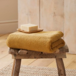 Drift Abode Eco Bath Towel Ochre