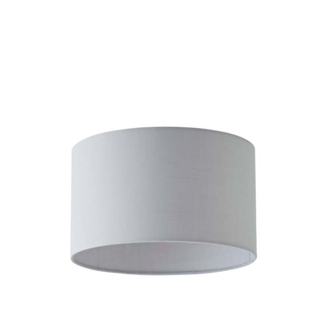 ValueLights Reni Small Grey Fabric Pendant Shade Grey
