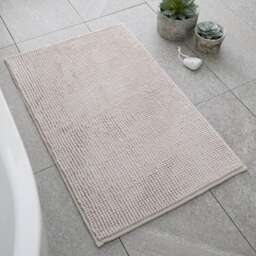 Catherine Lansfield Bobble Bath Mat Cream Natural 50 x 80 cm