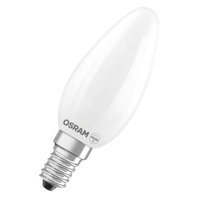 Osram LED Lamp Star Light Bulb Candle Shape B40 Filament E14 Frosted 6 Pack