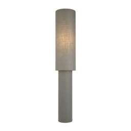 Buxton Dark Grey Column Floor Lamp