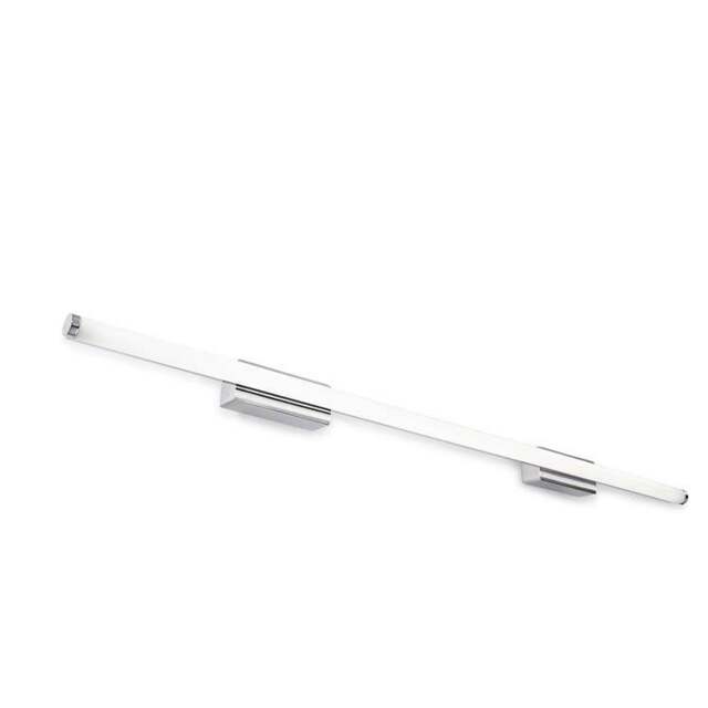 Toilet Slim Bathroom LED Wall Light Chrome 3540lm 3000K IP44 - Special Offer