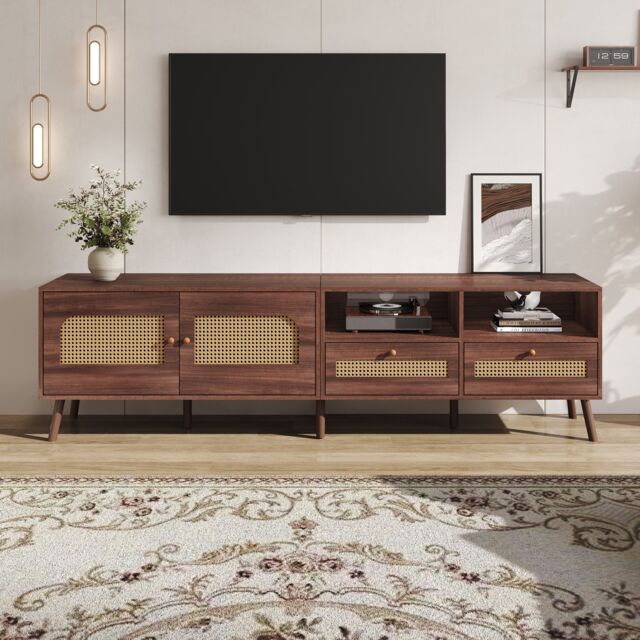 Stylish Living Room Credenza Sideboard Media Center