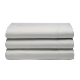 Belledorm Cotton Sateen 1000 Thread Count Flat Sheet - Ivory - Single