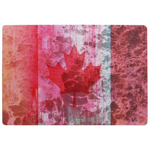 Canada Flag Rug Multi