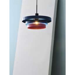 Osram Decor Layers Pendant Ceiling Light E27 Blue-Pink Max 15W LED Modern Indoor Blue Blue 1