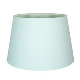 Classic 10 Inch Duck Egg Linen Fabric Drum Table/Pendant Lamp Shade 60w Maximum Blue Duck Egg 1