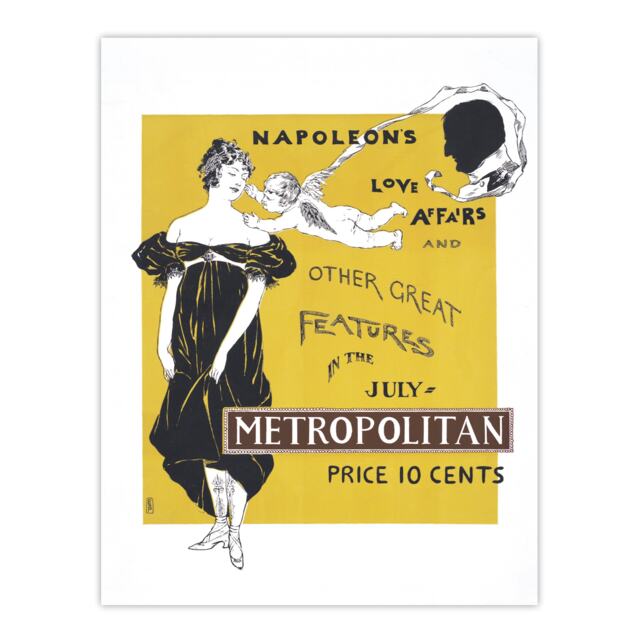 "Napoleon Love Affair Metropolitan Advert Wall Art Print Penfield 12x16"""