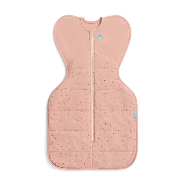 Love to Dream Swaddle Up Pebbles Rose 2.5 TOG Baby Swaddle - 3.5-6kg