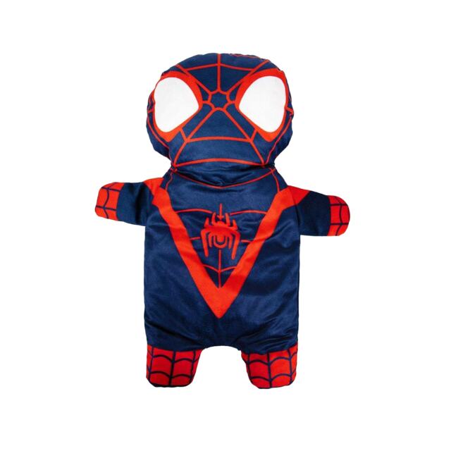 Spider-Man: Miles Morales 3D 750ml Hot Water Bottle And Cover Blue Blue/Red One Size 1