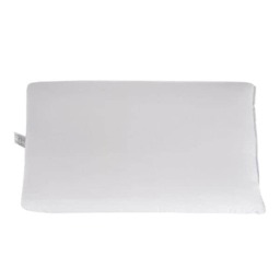 "Homescapes Soothing Aloe Vera Infused Cotton Pillow with Goose Feather and Down White 48cm x 74cm (19"" x 29"")"
