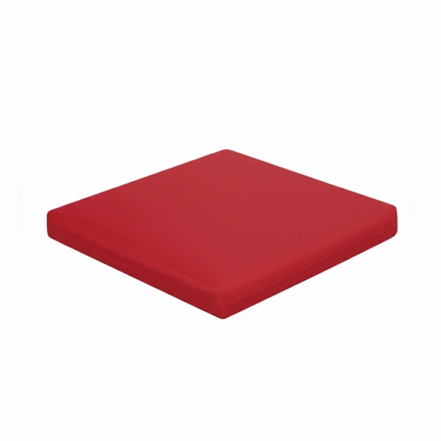 Waterproof Seat Pad Ideal for Indoor, Outdoor, Garden, or Patio Chairs Red