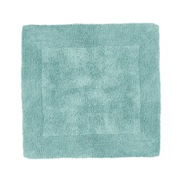 Heavyweight Reversible Square Bath Mat Blue Duckegg