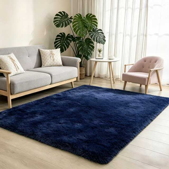 Faux Fur Extra LargeRectangular Area Rug Ultra-soft Fluffy Carpet 240x340cm