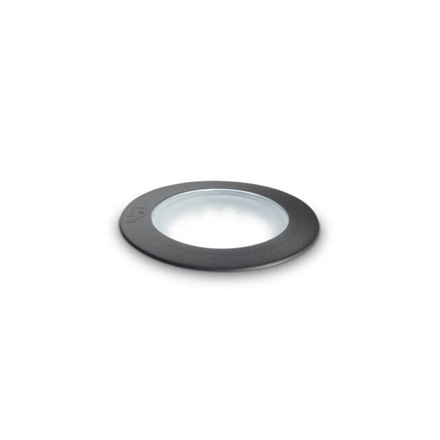 Way Round Outdoor Recessed Ground Light Black 1x GX53 IP67