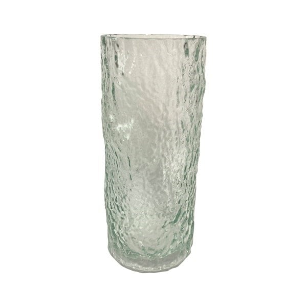 Straits Large Tinted Glass Flower Vase 30cm Green 1